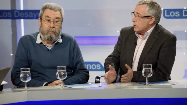 Cándido Méndez y  Ignacio Fernández Toxo