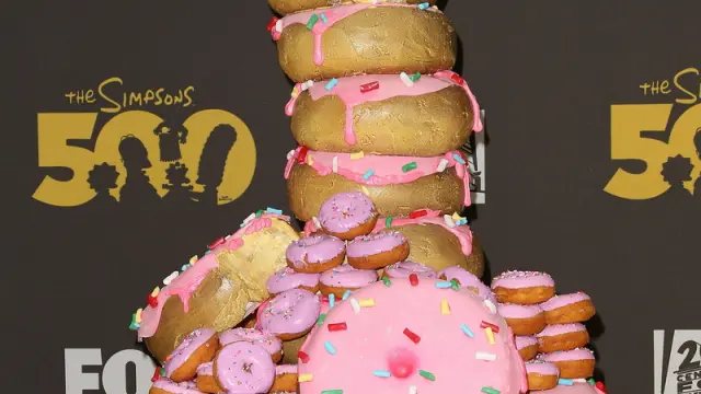 Tarta de rosquillas para celebrar los 500 episodios