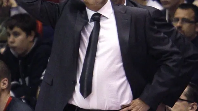 José Luis Abós, entrenador del Cai Zaragoza