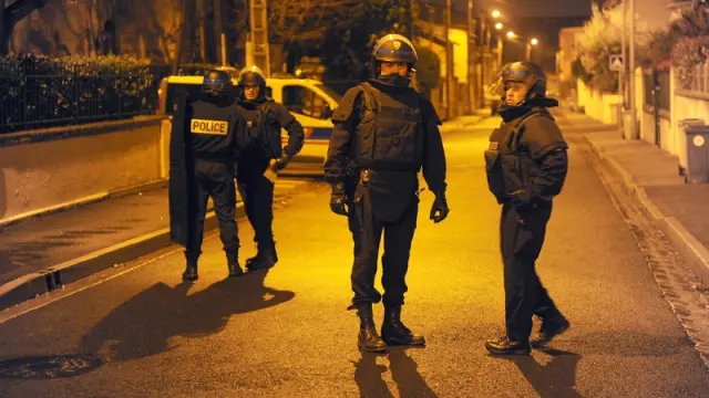Despliegue policial en Toulouse