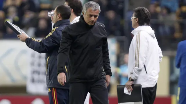 Mourinho fue expulsado en el encuentro ante el Villarreal