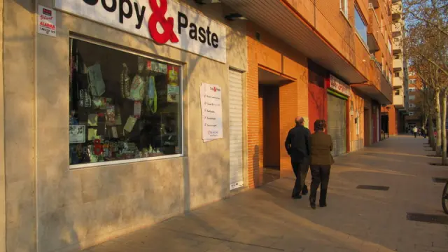 Copy&Paste, en la calle Aguarón, punto de recogida