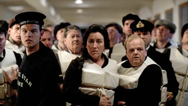 Un fotograma de la miniserie sobre el 'Titanic' que estrena Antena 3.