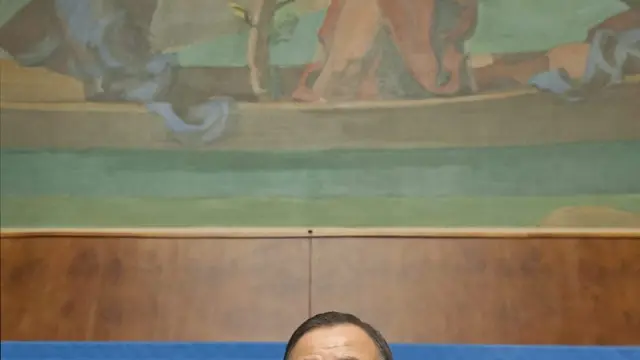 El secretario general de las Naciones Unidas Ban Ki-moon
