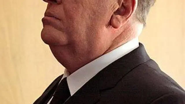 Antonhy Hopkins maquillado como Alfred Hitchcock