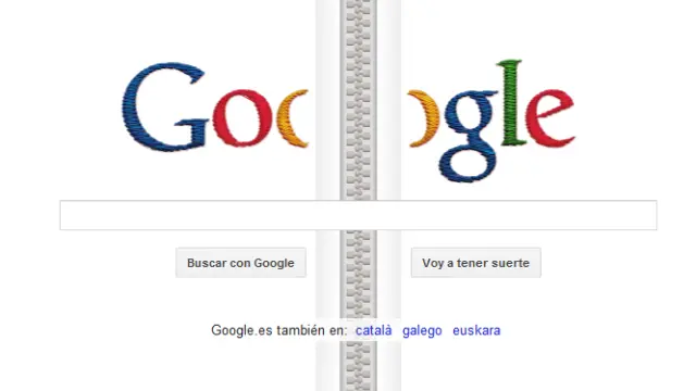 Doodle de Google homenaje a Gideon Sundback