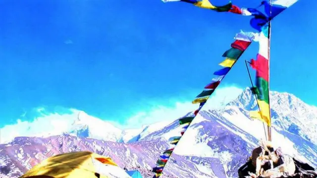 "Viento helador" en el Shisha Pangma