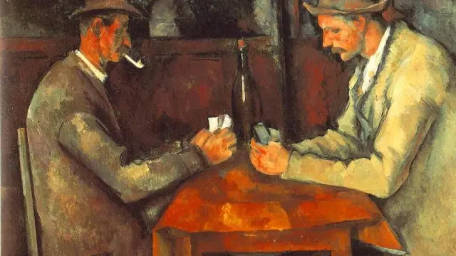 Los jugadores de cartas de Cézanne