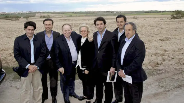 El inversor Sheldon Adelson en su visita a Madrid