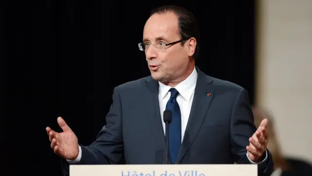 Toma de posesión de Hollande