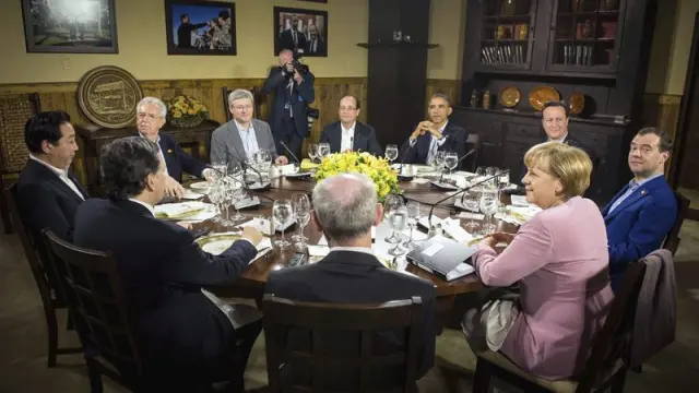 Reunión del G8 en Camp David