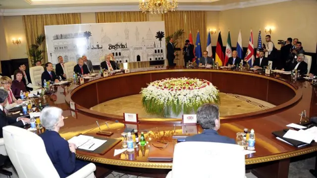 Imagen de las negociaciones sobre el progama nuclear.