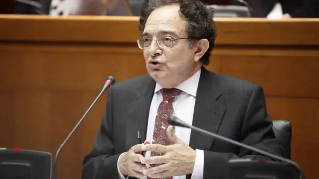 El presidente de la Cámara de Cuentas de Aragón, Antonio Laguarta