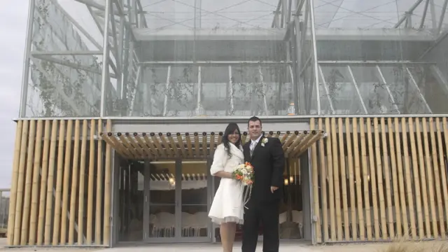 Una de las primeras bodas, en enero de 2010