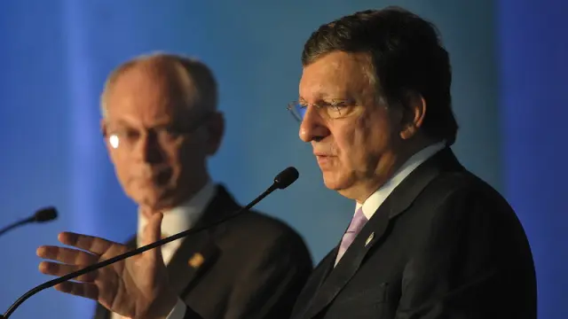 Durao Barroso durante su intervención
