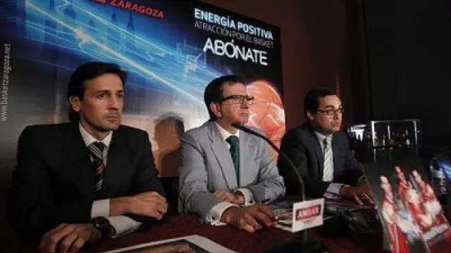 Pedro Enériz,  Miguel Mur y Sergio Flores