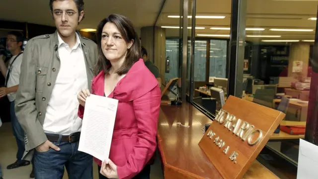 Soraya Rodríguez y Eduardo Madina han presentado el recurso.