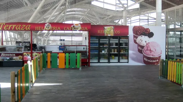 Nueva heladería en el aeropuerto de Zaragoza