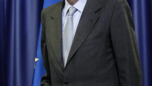 Mario Monti, este martes, tras la reunión del Ecofin