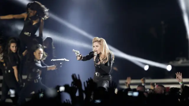 El polémico concierto de Madonna en París