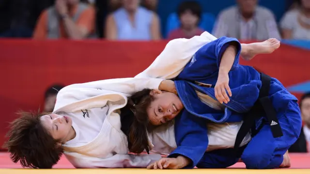 La judoca Oiana Blanco