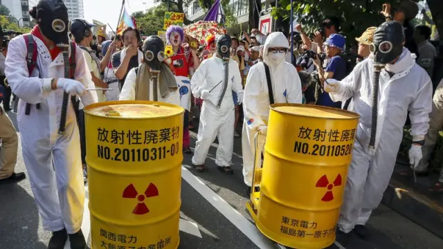 Manifestaciones contra la energía nuclear