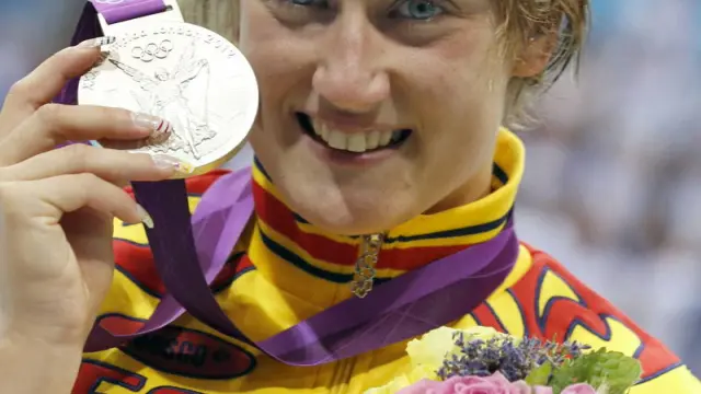Belmonte luce su segunda medalla en Londres 2012