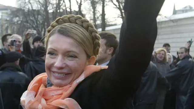 La ex primera ministra ucraniana, Yulia Timoshenko.