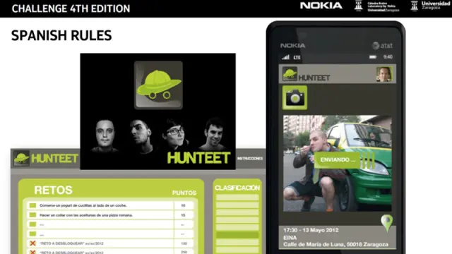 Hunteet, proyecto ganador del Brains Laboratory by Nokia