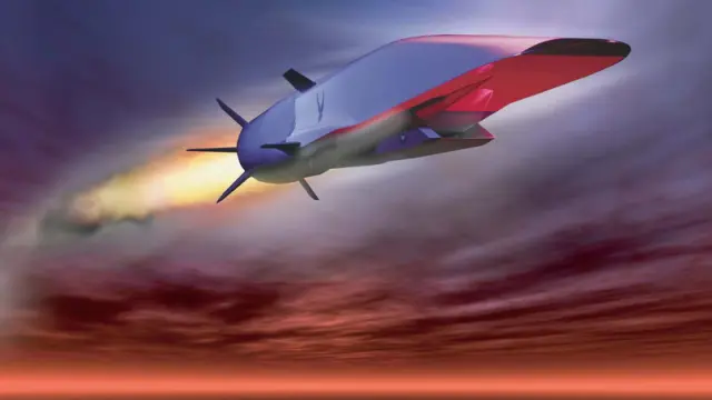 El avión X-51A WaveRider