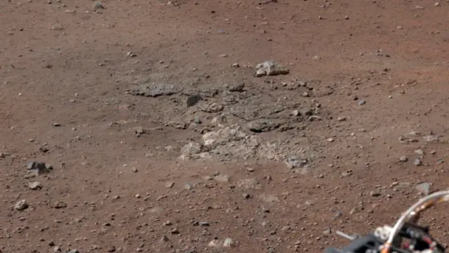 Imágenes enviadas por el Curiosity del suelo marciano