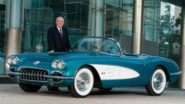 El Corvette de 1958 propiedad de Dan Akerson