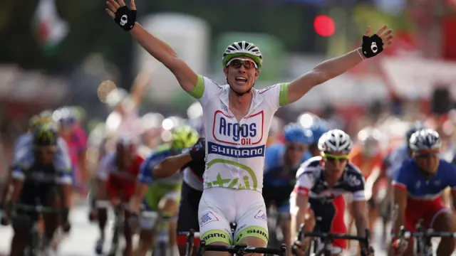 Jhon Degenkolb llega a meta en la quinta etapa de la Vuelta