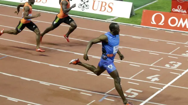 Bolt vence en los 200 metros de la Liga de Diamante de Lausana
