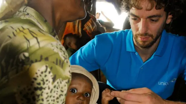 Pau Gasol visita Chad, como embajador de UNICEF