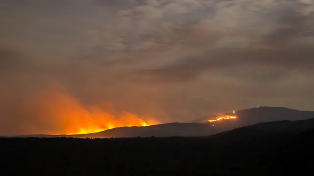 Incendio en Calcena