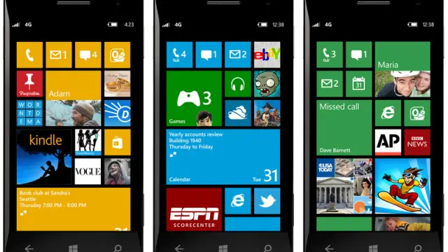 Así luce el nuevo SO de Microsoft para móviles