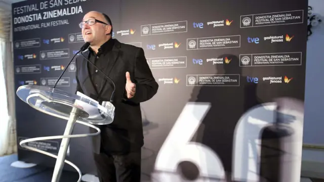 El director del Festival, José Luis Rebordinos, en la presentación del certamen