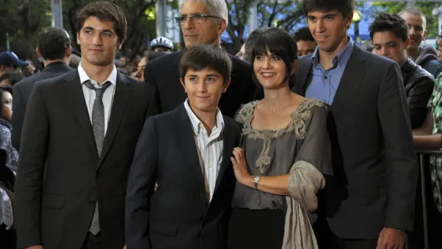 Protagonistas de 'Lo Imposible'. producida por el Grupo Mediaset España