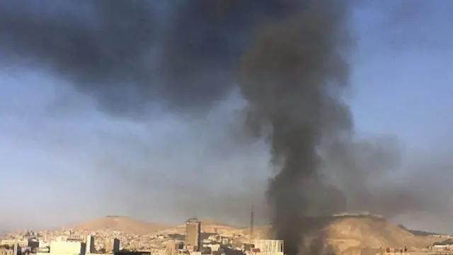 Explotan dos bombas cerca de la sede del Estado Mayor en Damasco.