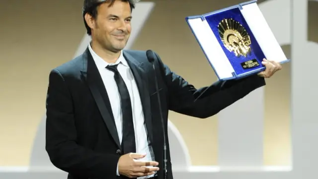 François Ozon con la Concha de Oro