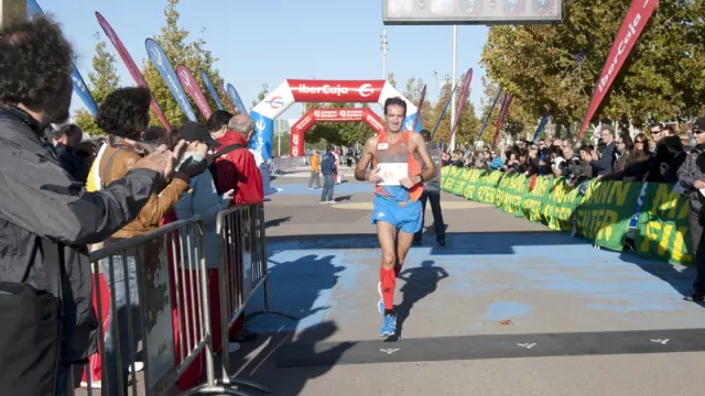 La pasada edición de la Maratón de Zaragoza