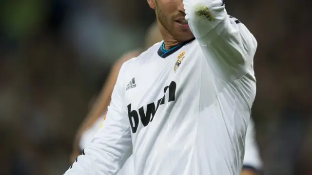 El defensa del Real Madrid, Sergio Ramos.