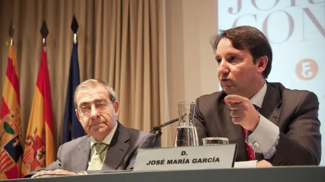 El director general de Economía del Gobierno de Aragón, José María García.