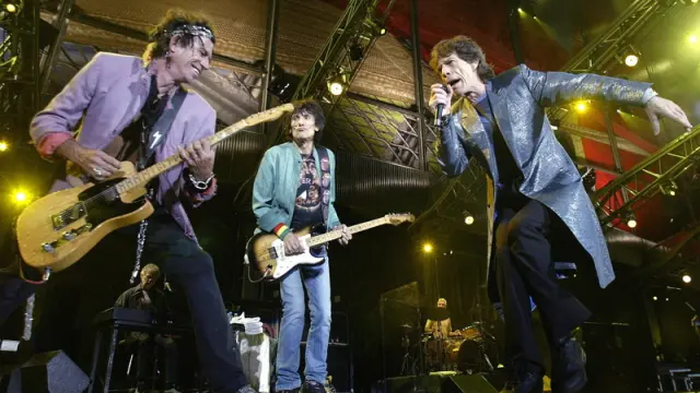 The Rolling Stones, foto de archivo