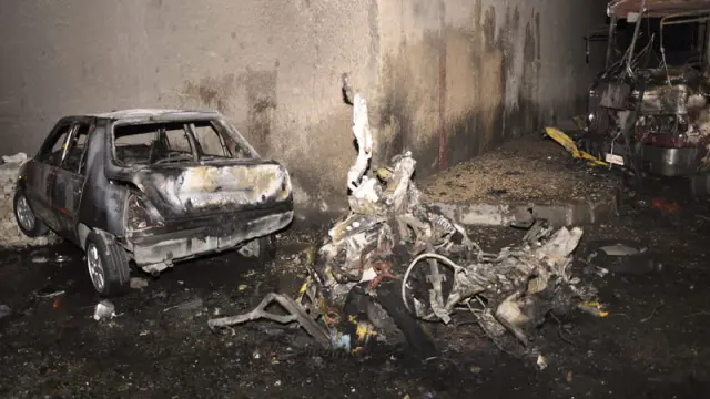 El atentado con coche bomba en Damasco ha dejado seis muertos.