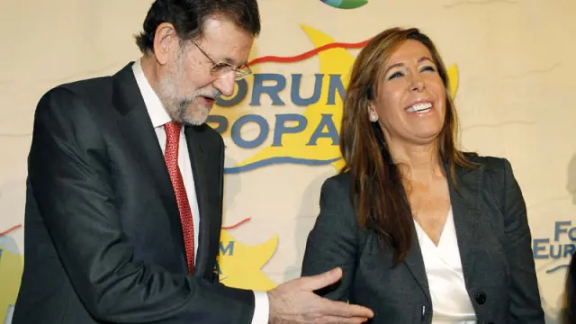 Rajoy y Sánchez Camacho