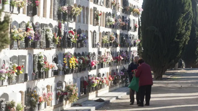 El cementerio de Torrero en Zaragoza