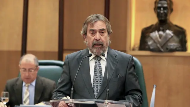 El alcalde Juan Alberto Belloch