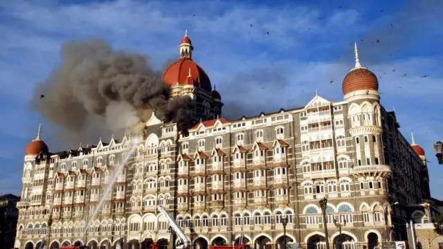 El lujoso hotel Taj fue uno de los objetivos del ataque